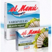 Sardinilla Aceite Vegetal 266 Gr. Estuchado